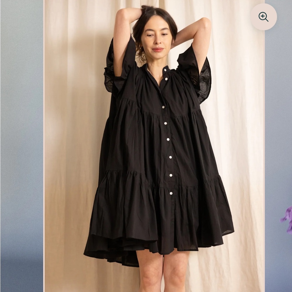 Lehka Lopa Dress in Black. Size Small.
